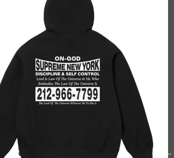 HOODED S Black&Grey XL Sapphire FW24 GOD L ON SWEATSHIRT M 0726